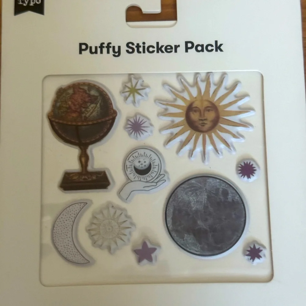 5 Count- Puffy Sticker Packs - Picture 5 of 6